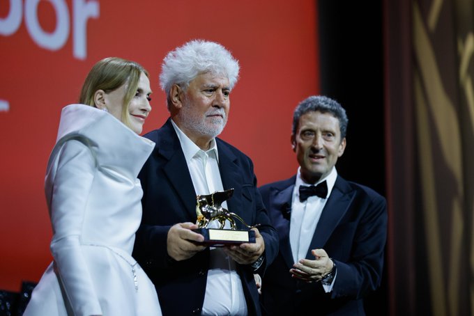 Velencei Filmfesztivál: Almodóvar filmje kapta az Arany Oroszlánt